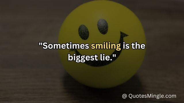 Fake Smile Quotes 3