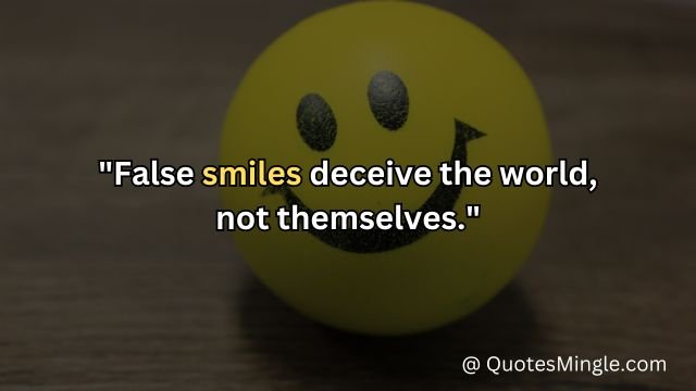 Fake Smile Quotes 5